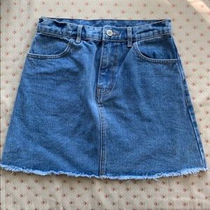 Pacsun Jean Skirt